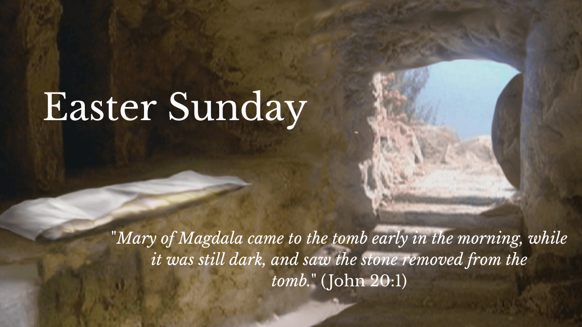 Easter empty tomb (1200x675 px)(1) 22nd Sunday, Year C