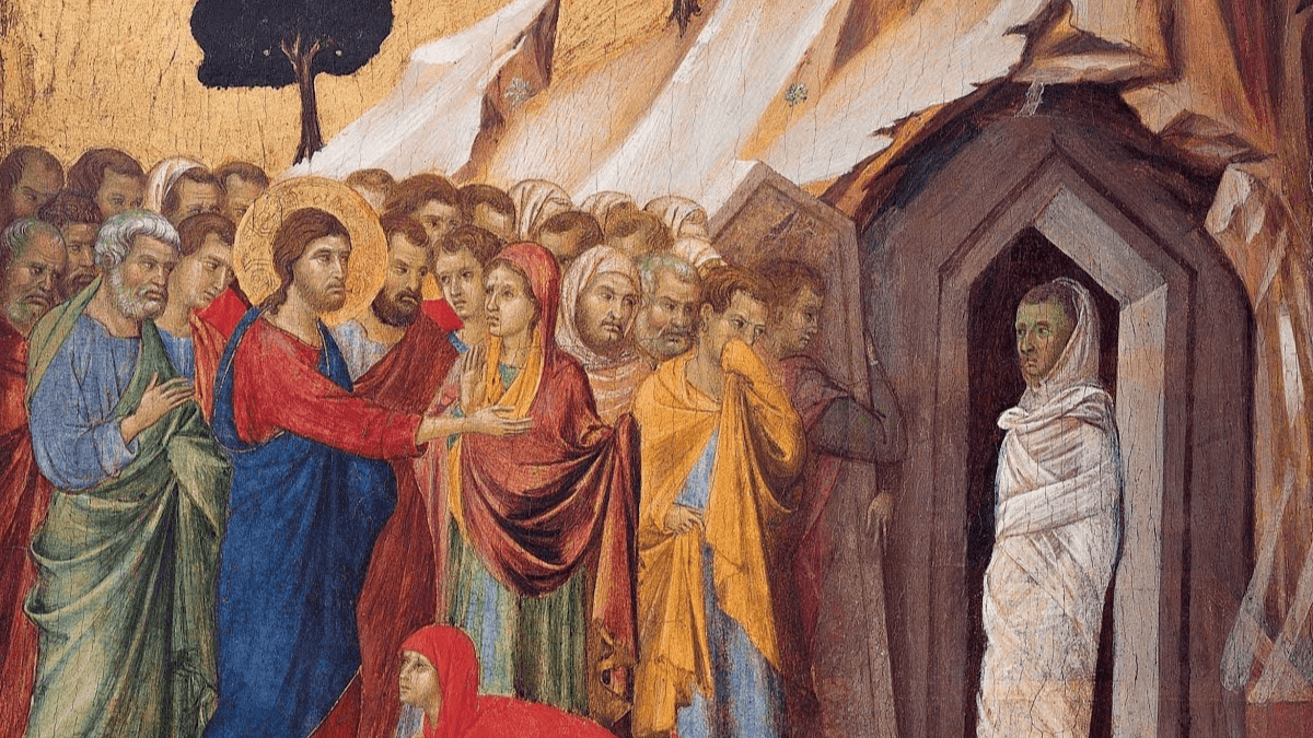 Raising of Lazarus (1200x675 px)(1) 22nd Sunday, Year C