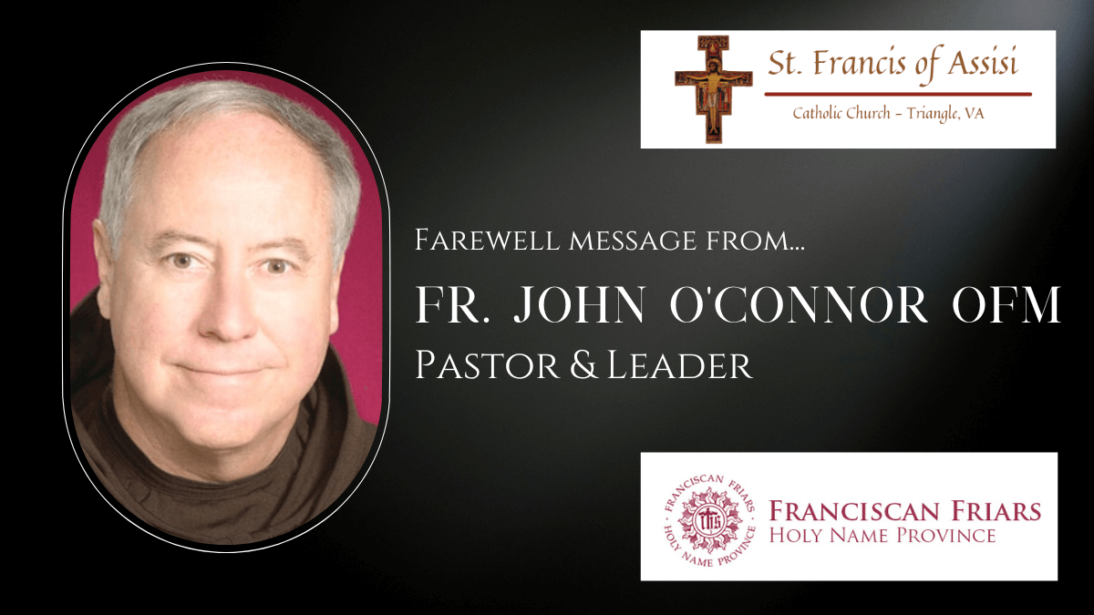 » Farewell Message from Our Pastor