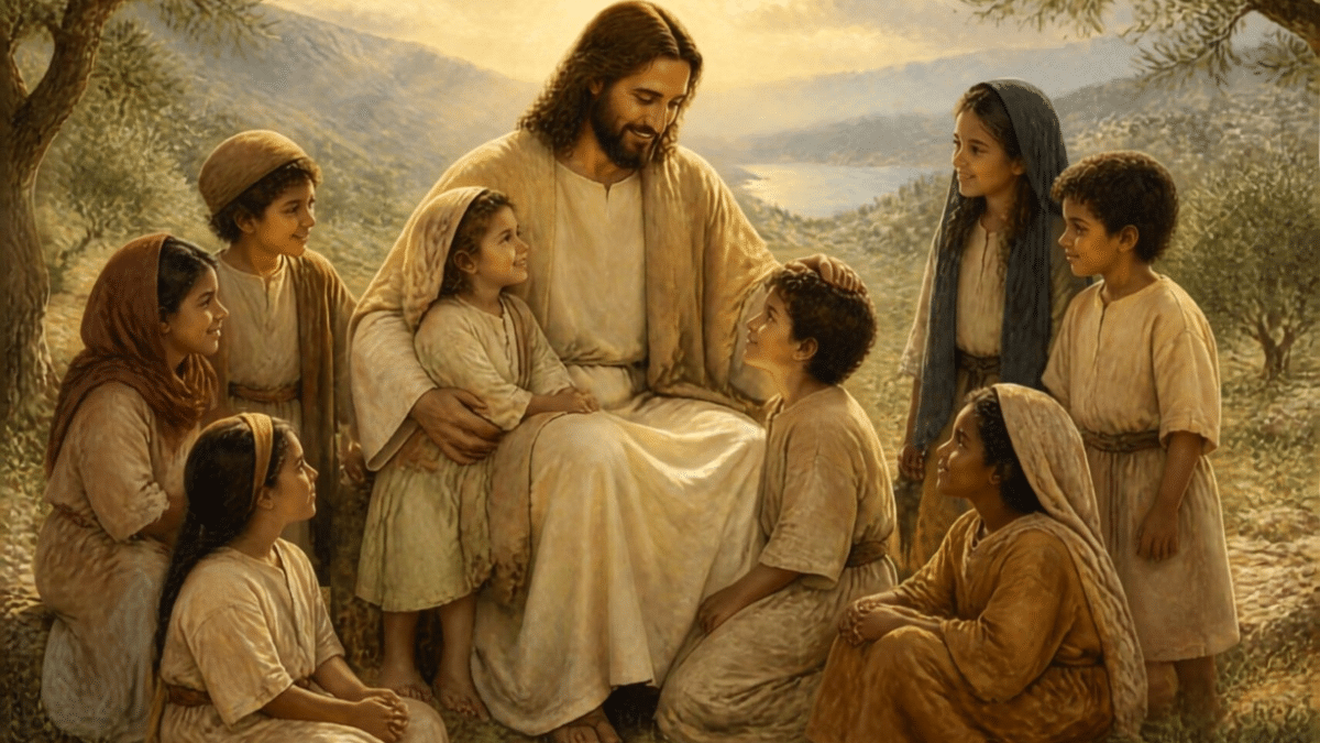 Jesus Blesses the Children